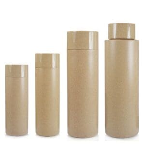 Cardboard Effect Plastic Bottles