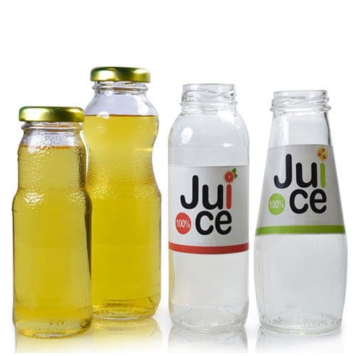 Glass Juice Bottles, UK Glass Drinks Packaging