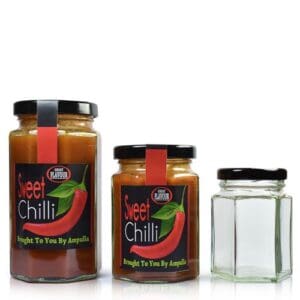 Octagonal & Hexagonal Jam Jars