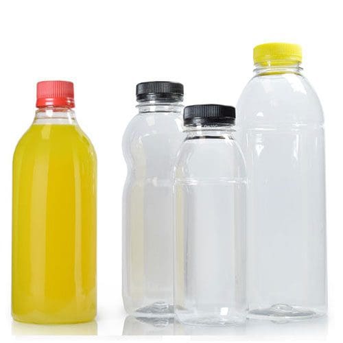 Plastic juice bottle group