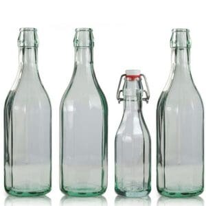 Glass Swing Top Bottles