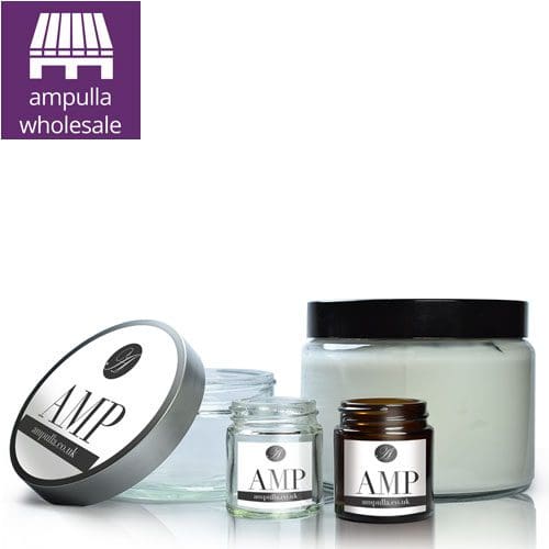 wholesale glass cosmetic jar group