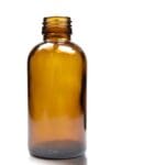 150ml Amber glass Boston Bottle