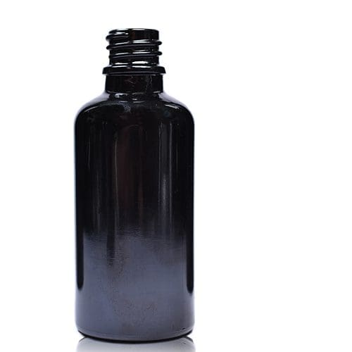 30ml Black dropper bottle