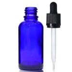30ml Blue Dropper Bottle With Child Resistant Pipette And Wiper