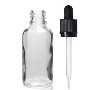 30ml Clear Dropper Bottle With Pipette