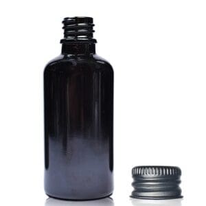 30ml black dropper bottle with ali cap