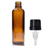 50ml Amber Dropper Bottle With Dropper Cap