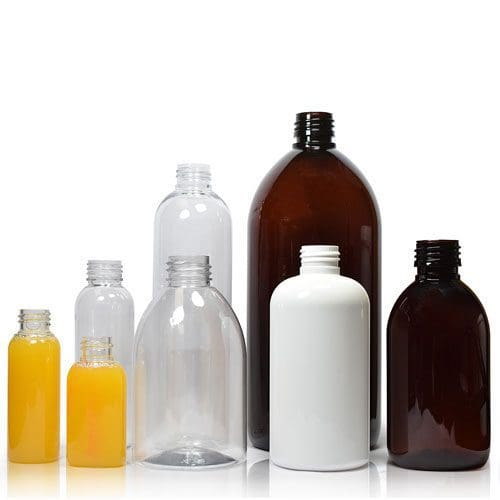 PET plastic bottles