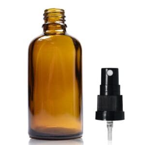 60ml Amber Glass Dropper Bottle & Atomiser Spray
