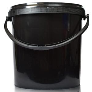 10 Litre Black Bucket With Handle