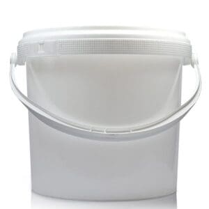 White Plastic Buckets