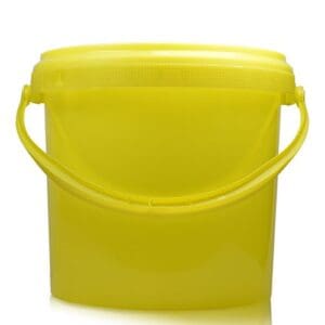 2.5L yellow plastic bucket SA