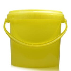 2.5L yellow plastic bucket SA