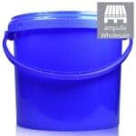 5 Litre Blue Plastic Bucket