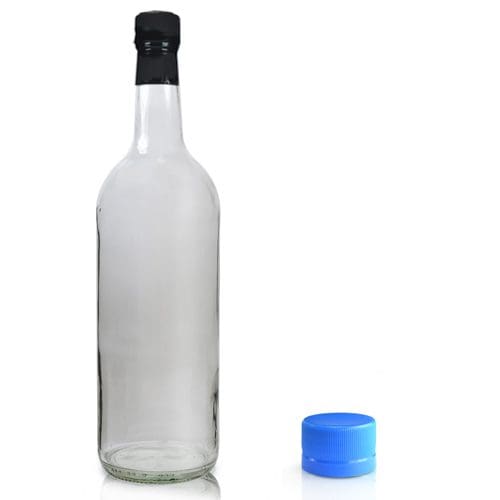 1000ml Mountain bottle W cap blue Cap JB