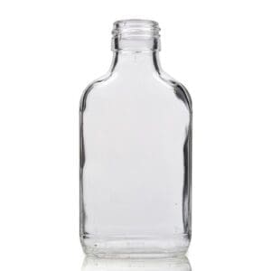 Glass Spirit Flask Bottle