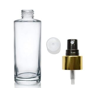 150ml Simplicity Bottle With Gold Spray