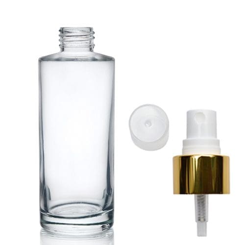 150ml Simplicity Bottle With Gold Spray