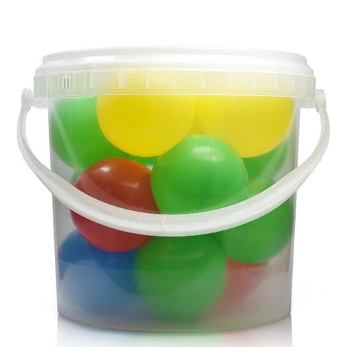 2.5L Natural plastic bucket