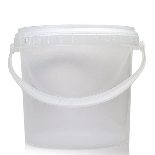 2.5L Natural Plastic Bucket