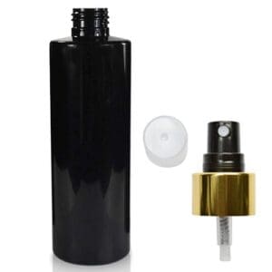 250ml Black Plastic Premium Spray Bottle