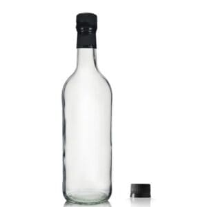 750ml Empty Glass Wine Bottle