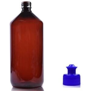 1000ml Amber Pull Top Bottle