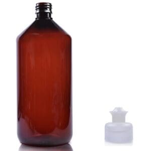 1000ml Amber Pull Top Bottle