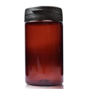 100ml Plastic Pill Jar With Snap-Hinged Cap