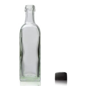 60ml Clear Glass Marasca Bottle & Cap