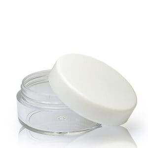 10ml Clear Screw Top Jar & Lid (Box Of 1000)