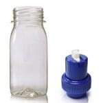 125ml Juice Bottle with black cap