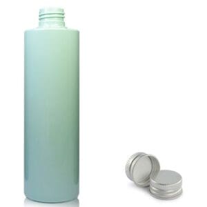 250ml Green Plastic Bottle w ali cap