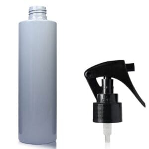 250ml Grey Plastic Bottle w BT