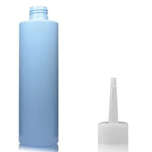 250ml Light Blue Plastic Bottle long spout