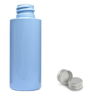 50ml Blue Plastic bottle with ali