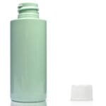 50ml Green Plastic bottle with white screw