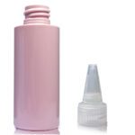 50ml Pink Plastic bottle with spout