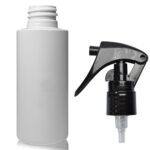 50ml White PET Plastic Bottle With Trigger Spray