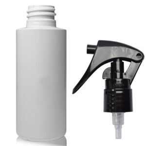 50ml White PET Plastic Bottle With Trigger Spray