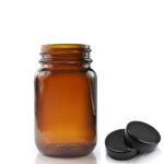 60ml Amber Glass Pharmapac Jar & Cap