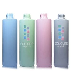 Coloured Plastic Bottles