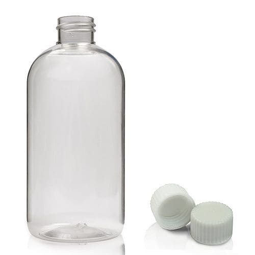250ml Boston Bottle with Screw Cap