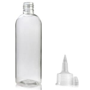 500ml Boston Clear PET Bottle With Spout Cap