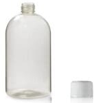 500ml rPET Boston Bottle With Child Resistant Cap