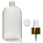 500ml rPET Boston Bottle With Atomiser