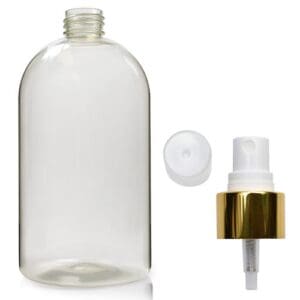 500ml rPET Boston Bottle With Atomiser