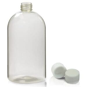 500ml rPET Boston Bottle With Screw Cap