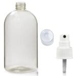500ml rPET Boston Bottle With Atomiser